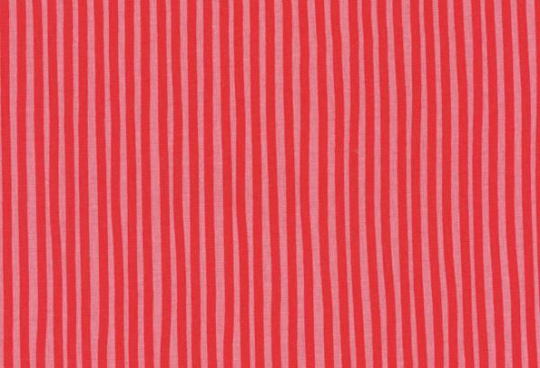 Westfalenstoffe - Druckstoff - Junge Linie - Streifen - rosa-rot